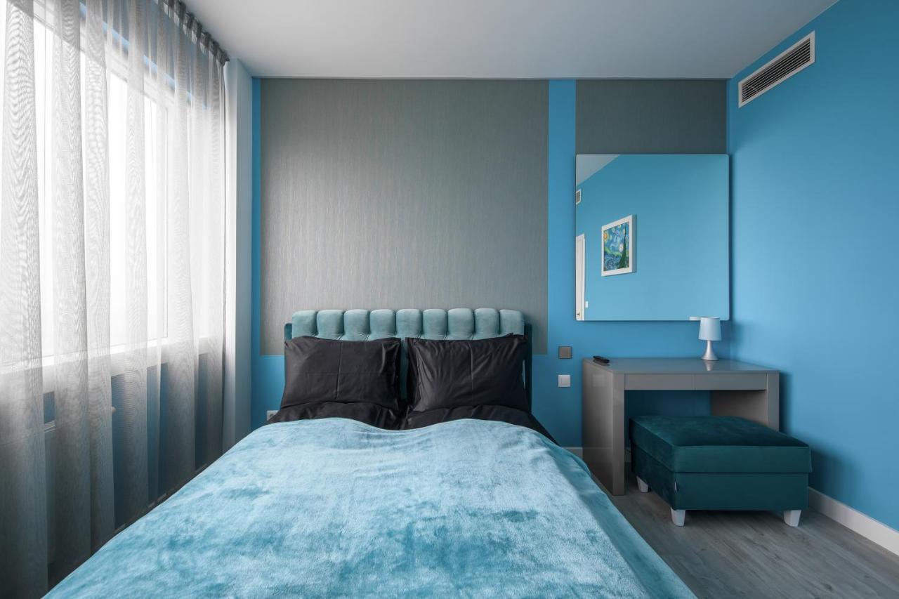 Appartamento Sky Deep Jacuzzi 30 Floor Klaipėda Esterno foto
