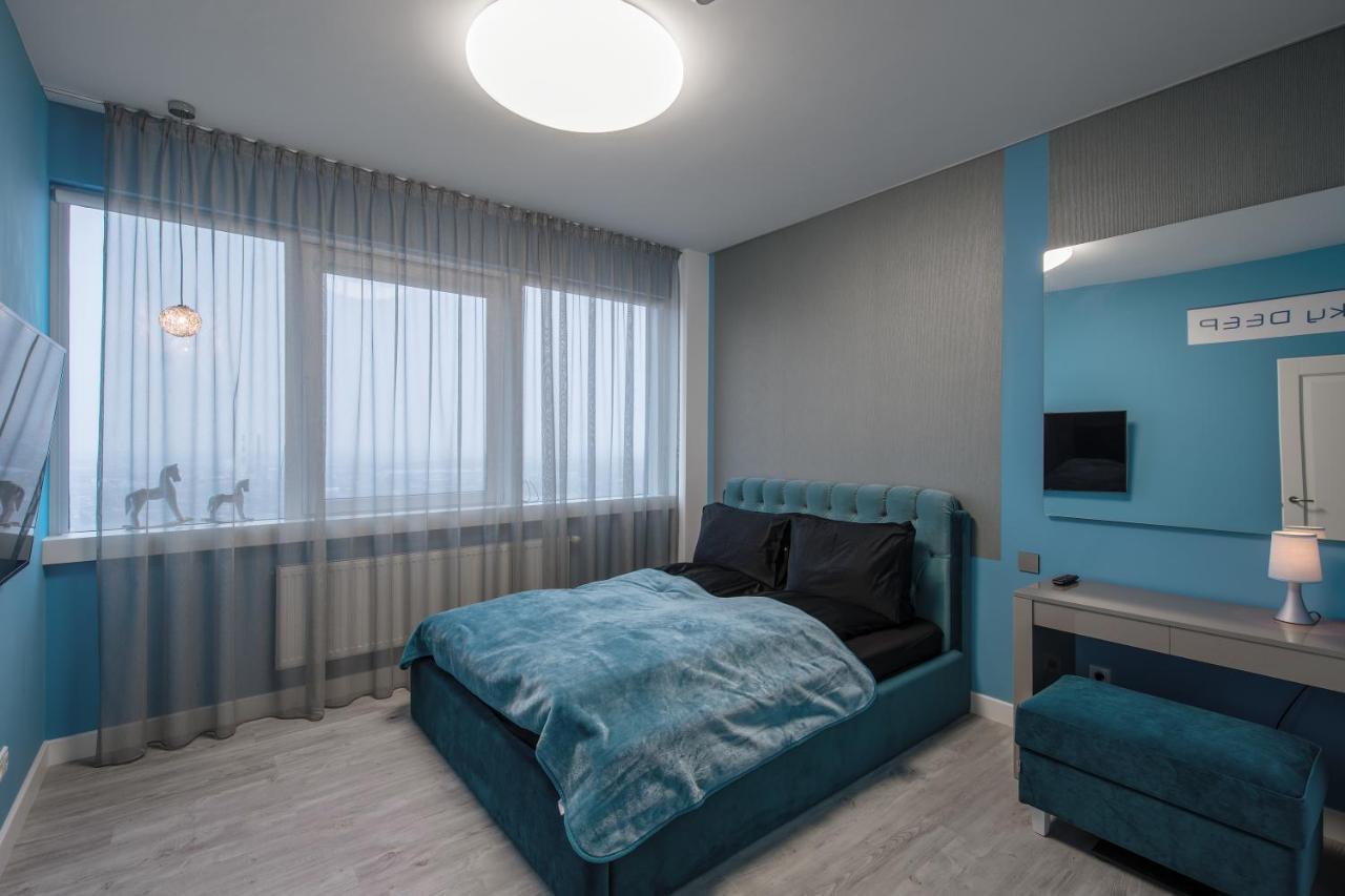 Appartamento Sky Deep Jacuzzi 30 Floor Klaipėda Esterno foto